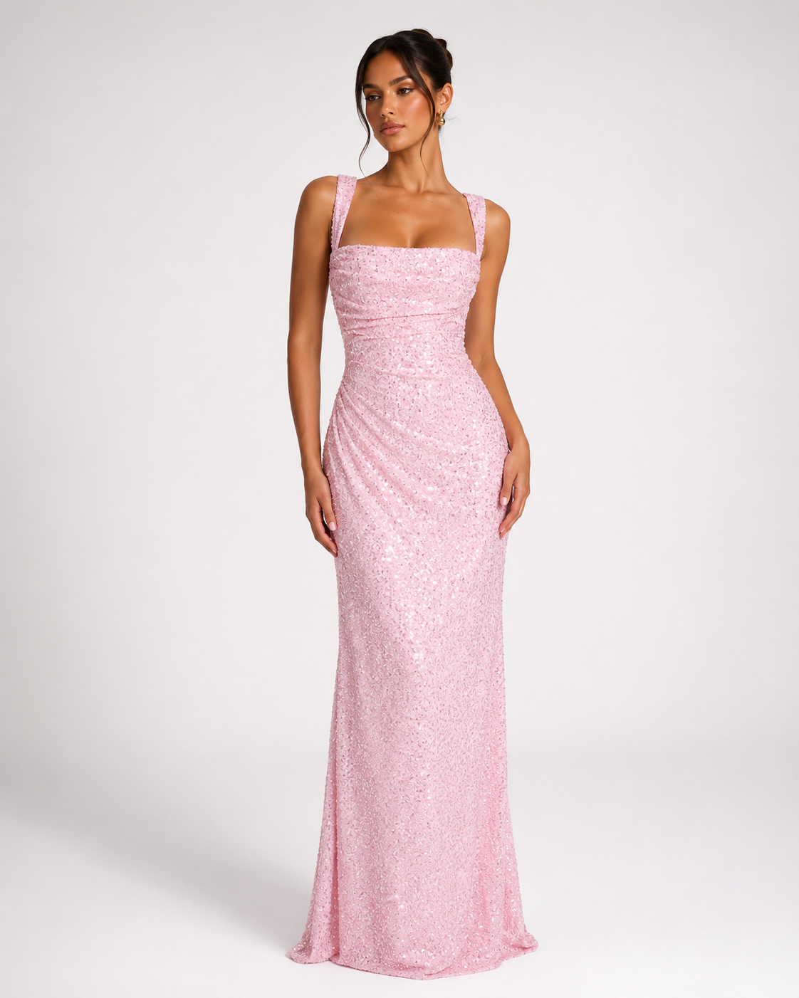 Clara Sequined Maxi Dress