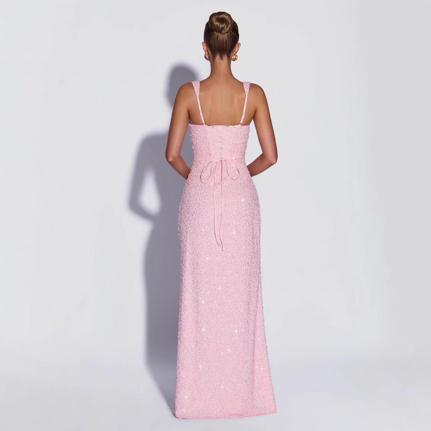 Clara Sequined Maxi Dress
