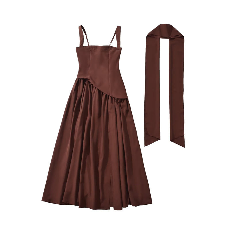 Chloe Pleated Maxi Dress