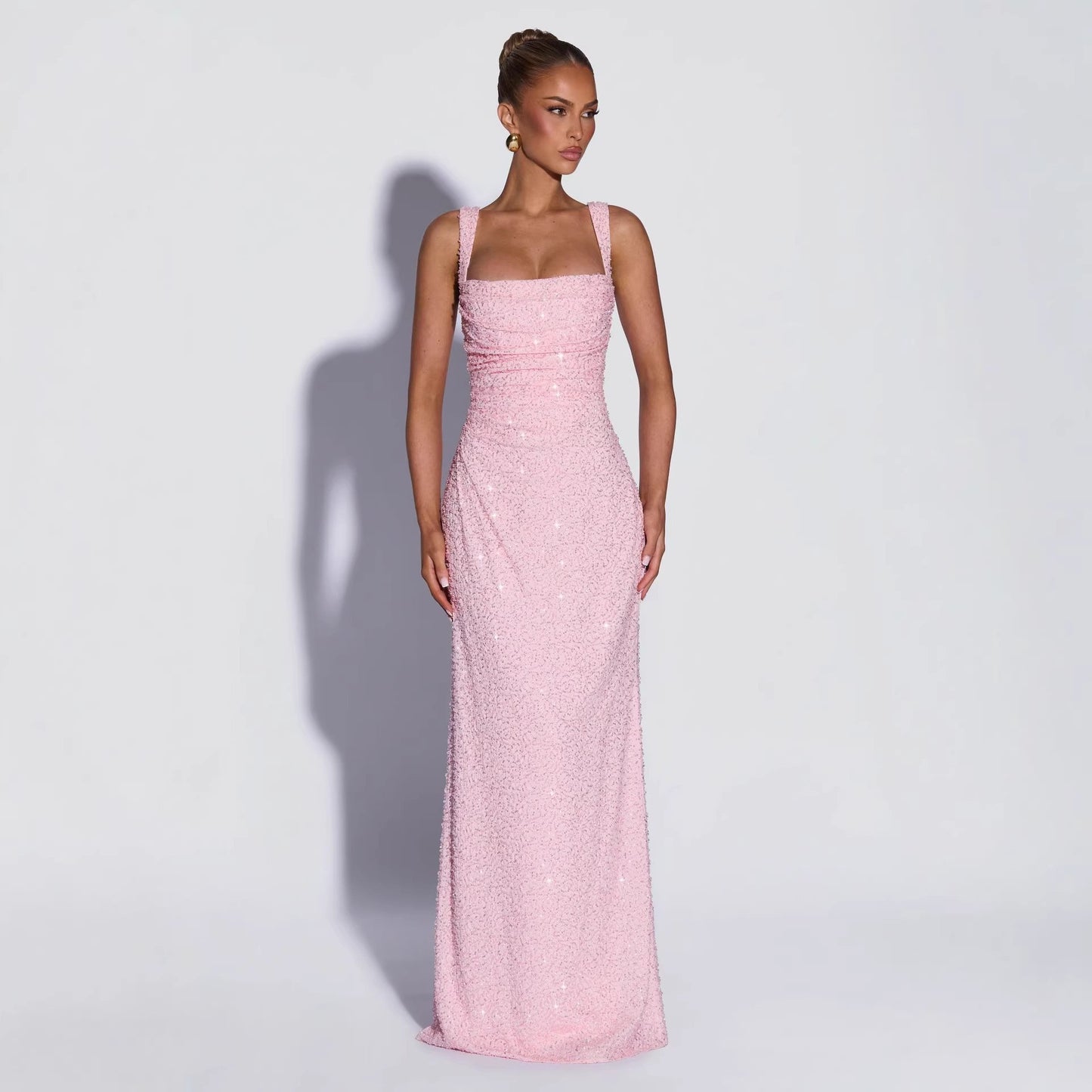 Clara Sequined Maxi Dress