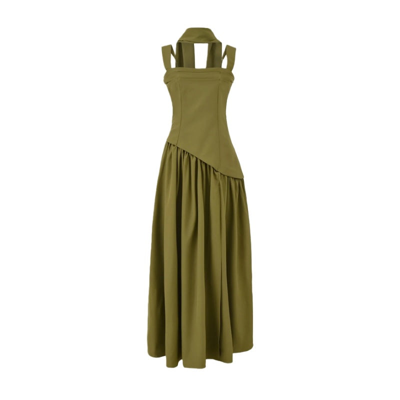 Chloe Pleated Maxi Dress