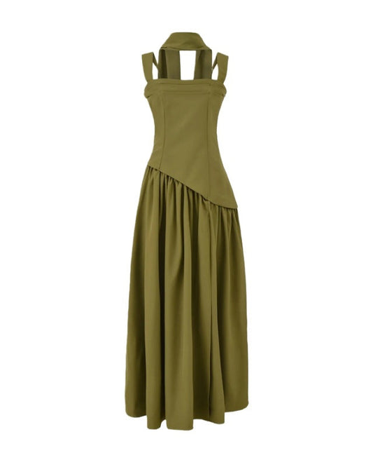 Chloe Pleated Maxi Dress