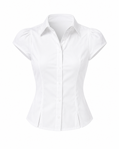 Misty Button-Up