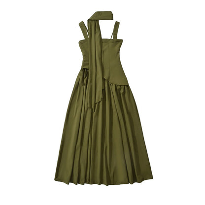 Chloe Pleated Maxi Dress