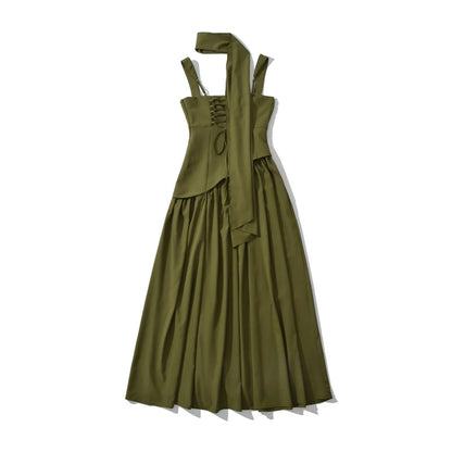 Chloe Pleated Maxi Dress